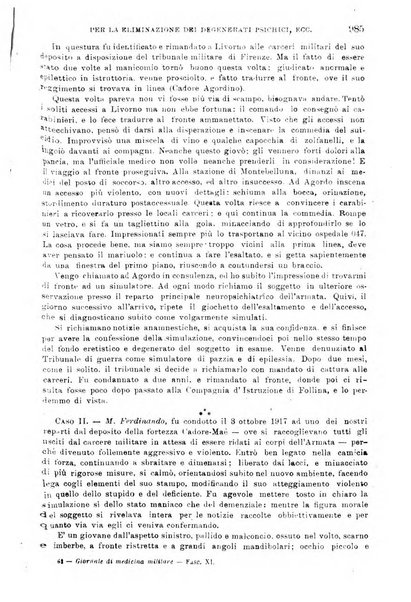 Giornale di medicina militare