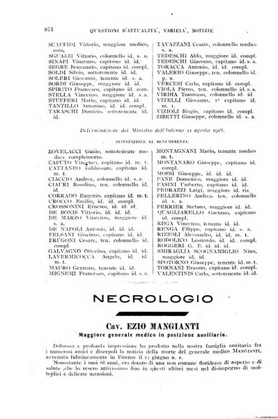 Giornale di medicina militare