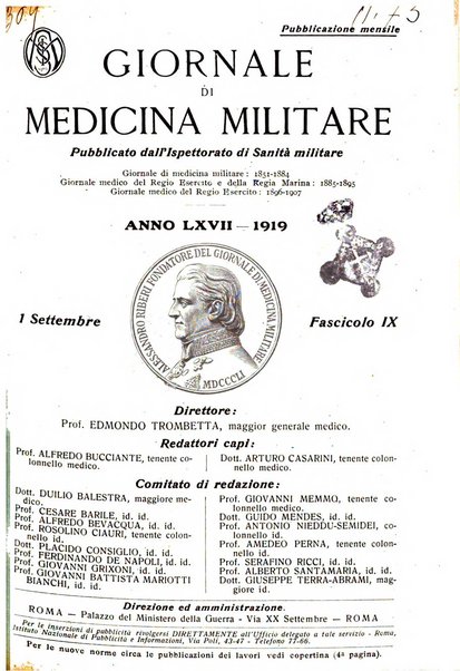 Giornale di medicina militare