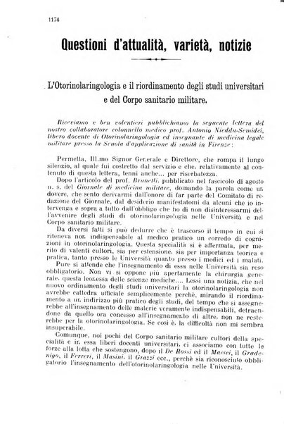 Giornale di medicina militare