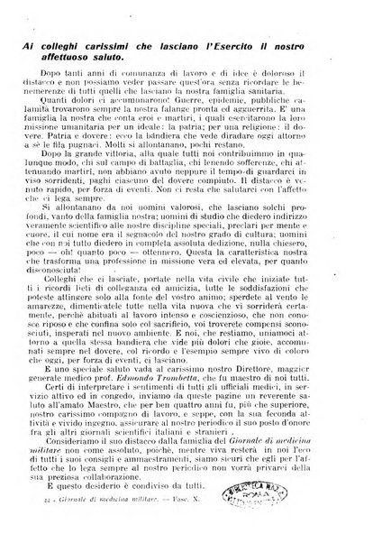 Giornale di medicina militare