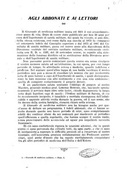 Giornale di medicina militare