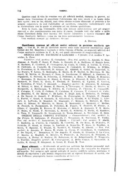 Giornale di medicina militare