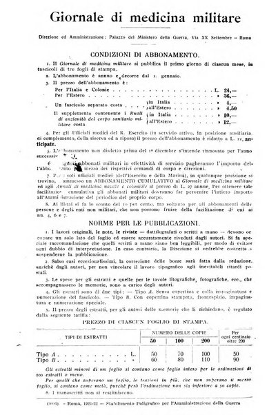 Giornale di medicina militare