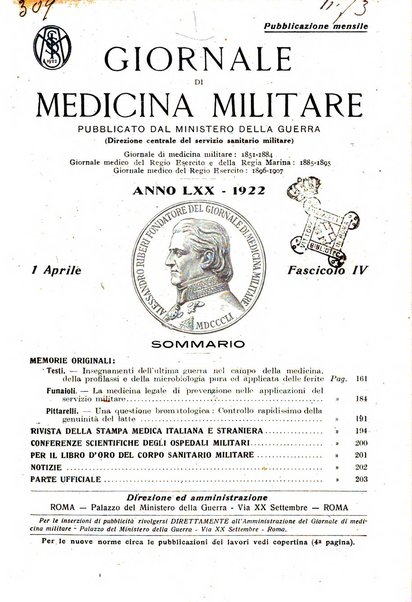 Giornale di medicina militare