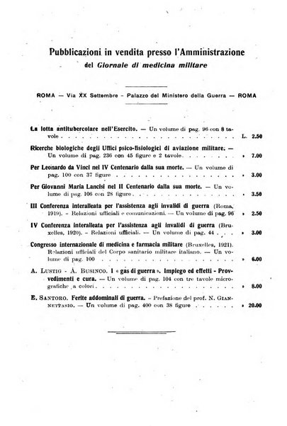 Giornale di medicina militare