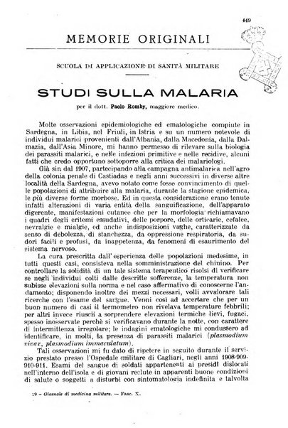 Giornale di medicina militare