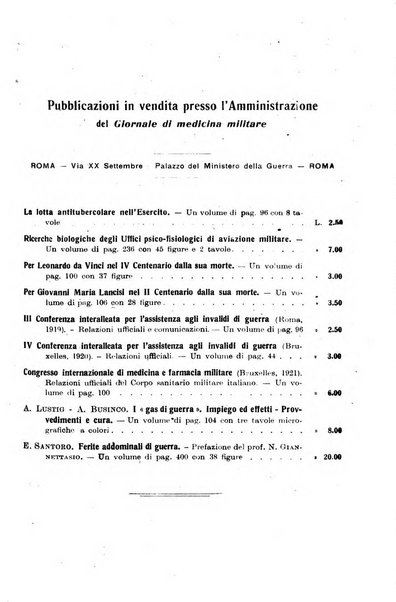 Giornale di medicina militare