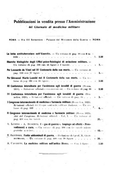 Giornale di medicina militare