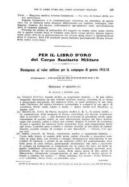 Giornale di medicina militare