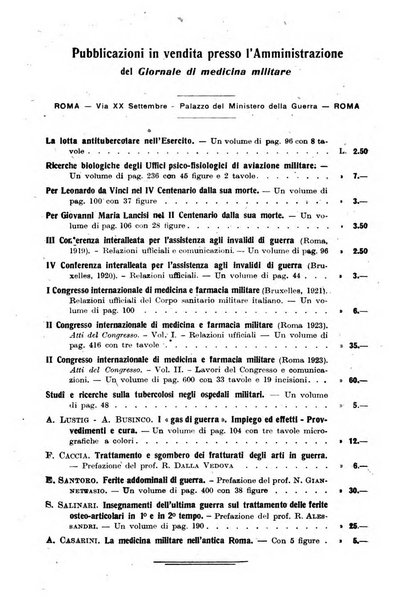 Giornale di medicina militare