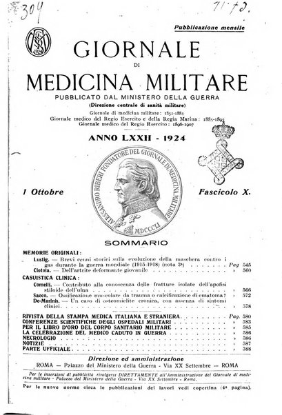 Giornale di medicina militare