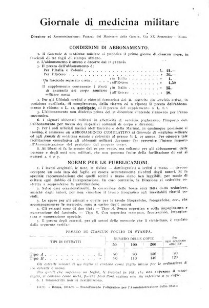 Giornale di medicina militare