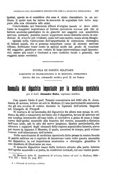 Giornale di medicina militare