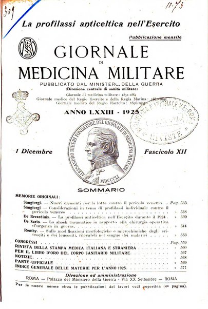 Giornale di medicina militare