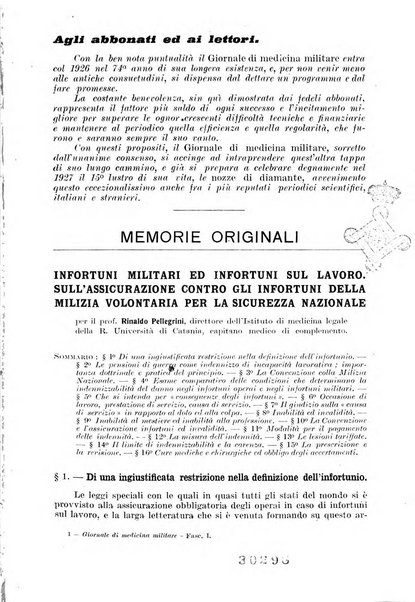 Giornale di medicina militare