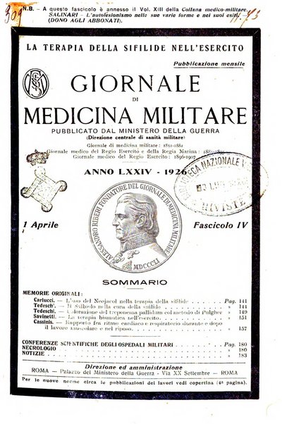 Giornale di medicina militare