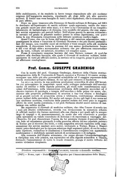 Giornale di medicina militare