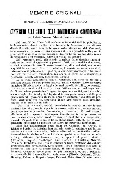 Giornale di medicina militare