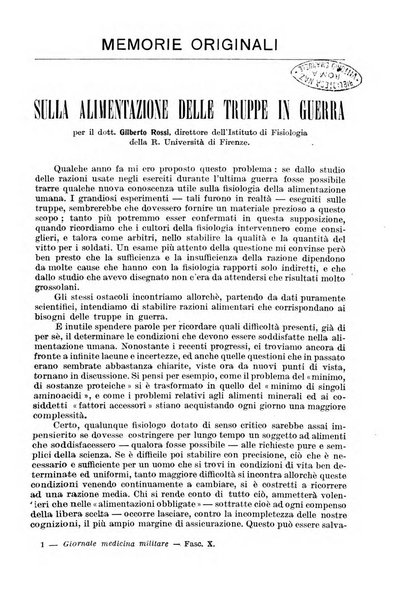 Giornale di medicina militare