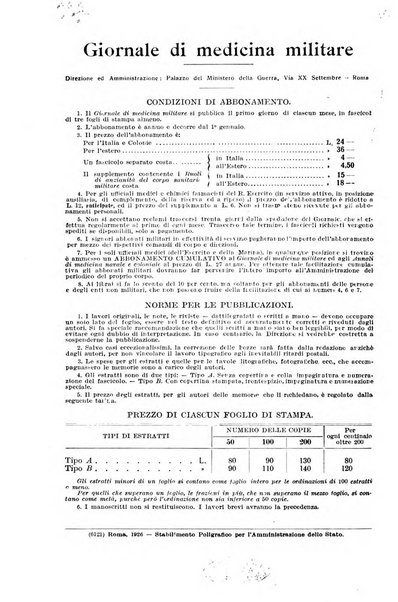 Giornale di medicina militare