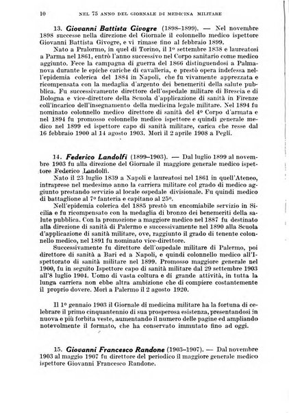 Giornale di medicina militare