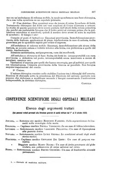 Giornale di medicina militare