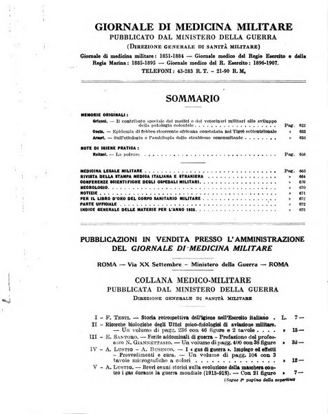 Giornale di medicina militare