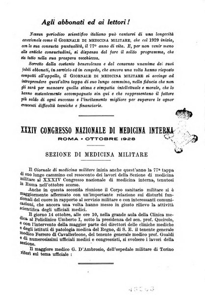 Giornale di medicina militare