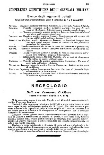 Giornale di medicina militare