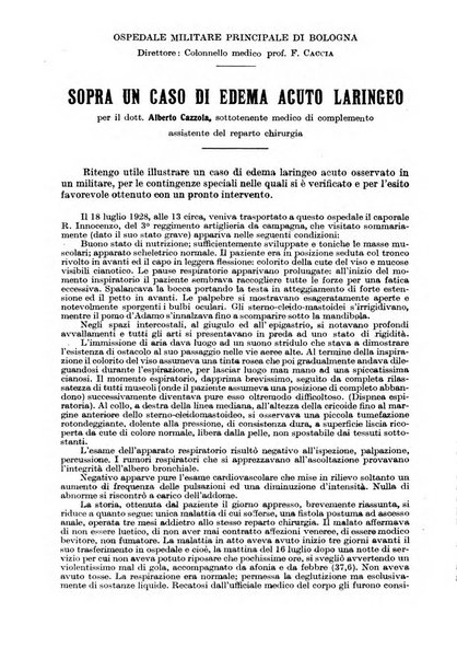 Giornale di medicina militare