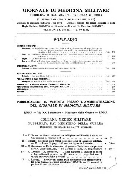 Giornale di medicina militare