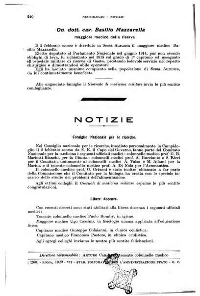 Giornale di medicina militare