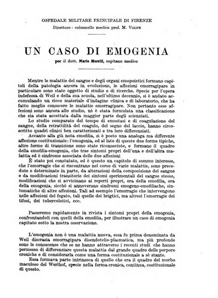 Giornale di medicina militare