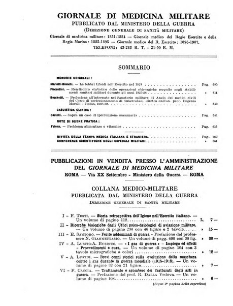 Giornale di medicina militare