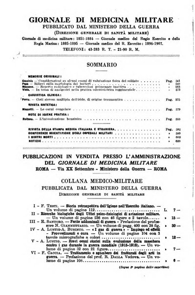 Giornale di medicina militare