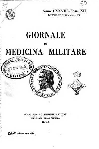 Giornale di medicina militare