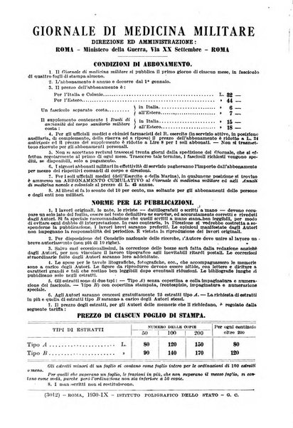 Giornale di medicina militare