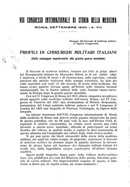 Giornale di medicina militare