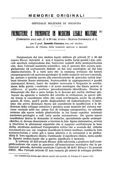 Giornale di medicina militare