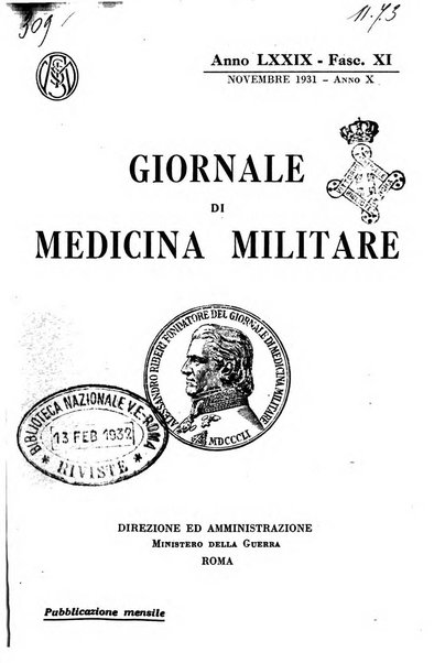 Giornale di medicina militare