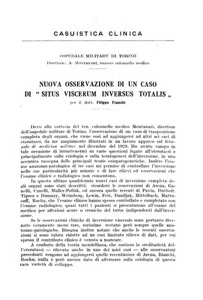 Giornale di medicina militare