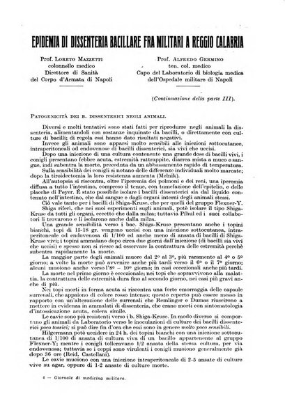 Giornale di medicina militare