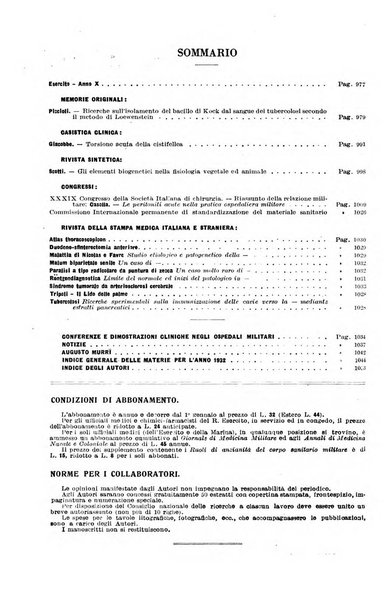 Giornale di medicina militare