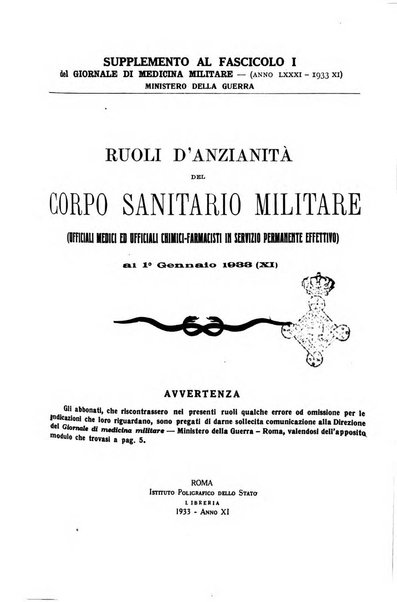 Giornale di medicina militare