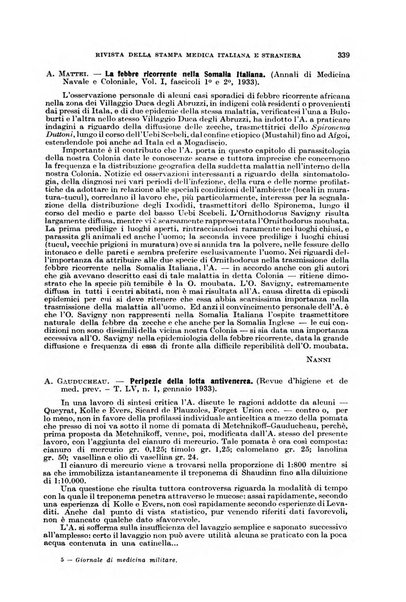 Giornale di medicina militare