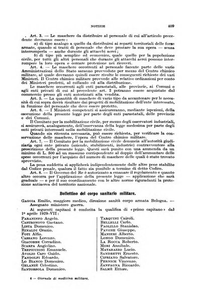 Giornale di medicina militare