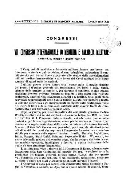 Giornale di medicina militare