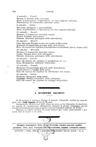 Giornale di medicina militare