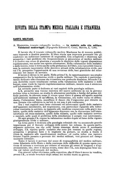 Giornale di medicina militare